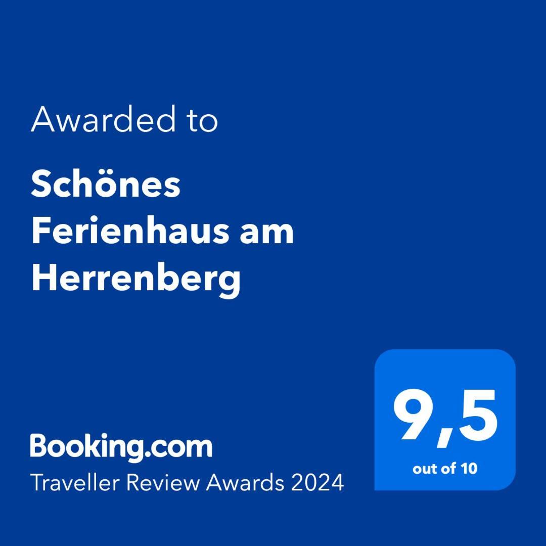Schoenes Ferienhaus Am Herrenberg 프리엔암치엠시 외부 사진